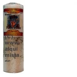 Velón mano poderosa con hierbas y aceite