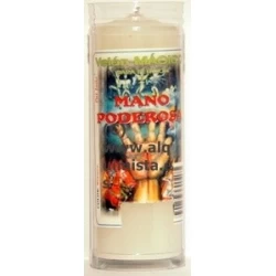 Velón mano poderosa